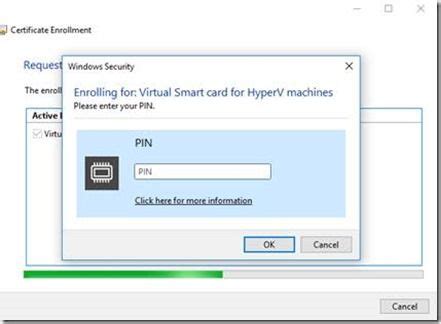 failed to create the virtual smart card component|How to Setup a Virtual Smart Card .